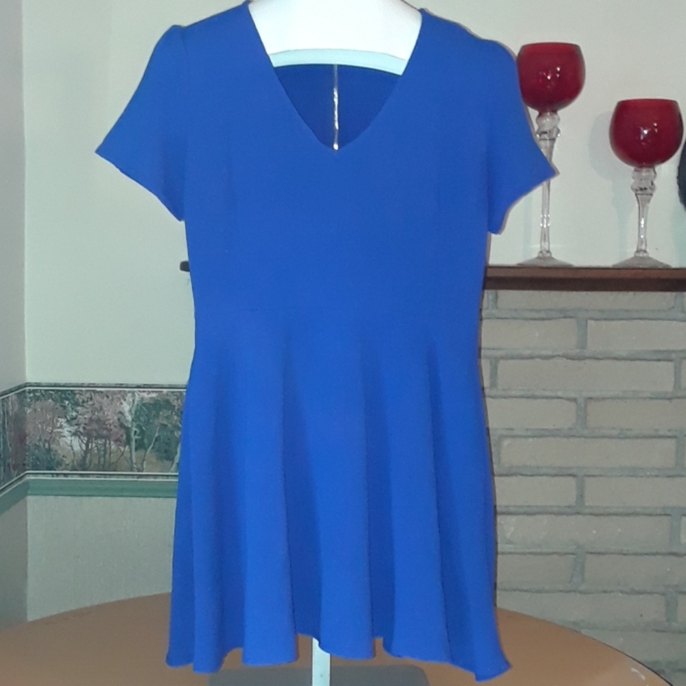 Blue dress